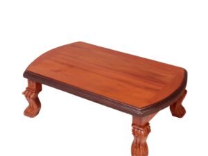 Folidng Solid Wood Curvy Design Bajot
