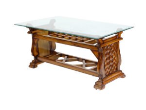 Teak Wooden Center cum Coffee Table 002
