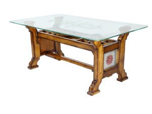 Teak Wooden Center cum Coffee Table 004