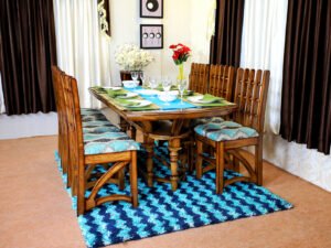 Exclusive Teak Wooden Dining Set